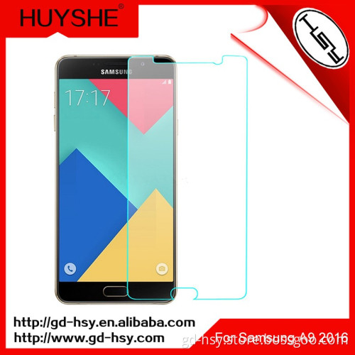 HUYSHE 9h hardness 0.3mm thickness tempered glass screen protector for samsung galaxy a9 pro